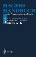 Hagers Handbuch der Pharmazeutischen Praxis - cover