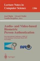 Audio- and Video-based Biometric Person Authentication: First International Conference, AVBPA '97, Crans-Montana, Switzerland, March 12 - 14, 1997, Proceedings - cover