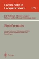 Bioinformatics: German Conference on Bioinformatics, GCB' 96, Leipzig, Germany, September 30 - October 2, 1996. Selected Papers - cover