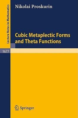 Cubic Metaplectic Forms and Theta Functions - Nikolai Proskurin - cover