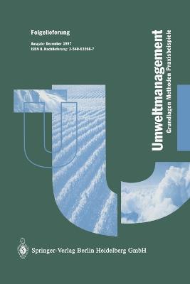Betriebliches Umweltmanagement: Grundlagen - Methoden - Praxisbeispiele - U Lutz,K Dottinger,K Roth - cover