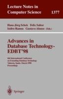 Advances in Database Technology - EDBT '98: 6th International Conference on Extending Database Technology, Valencia, Spain, March 23-27, 1998. - cover