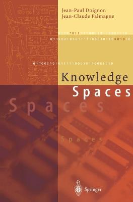 Knowledge Spaces - Jean-Paul Doignon,Jean-Claude Falmagne - cover