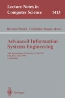 Advanced Information Systems Engineering: 10th International Conference, CAiSE'98, Pisa, Italy, June 8-12, 1998, Proceedings - cover