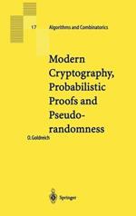 Modern Cryptography, Probabilistic Proofs and Pseudorandomness