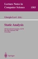 Static Analysis: 5th International Symposium, SAS'98, Pisa, Italy, September 14-16, 1998, Proceedings - cover
