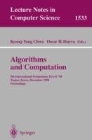 Algorithms and Computation: 9th International Symposium, ISAAC'98, Taejon, Korea, December 14-16, 1998, Proceedings - cover