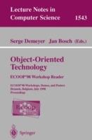 Object-Oriented Technology. ECOOP '98 Workshop Reader: ECOOP'98 Workshop, Demos, and Posters Brussels, Belgium, July 20-24, 1998 Proceedings - cover