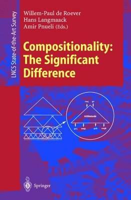 Compositionality: The Significant Difference: International Symposium, COMPOS’97 Bad Malente, Germany, September 8–12, 1997 Revised Lectures - cover