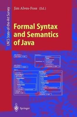 Formal Syntax and Semantics of Java - cover