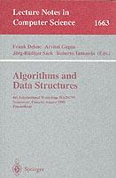 Algorithms and Data Structures: 6th International Workshop, WADS'99 Vancouver, Canada, August 11-14, 1999 Proceedings - cover