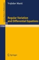 Regular Variation and Differential Equations - Vojislav Maric - cover