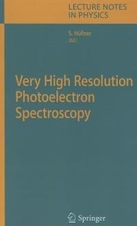Very High Resolution Photoelectron Spectroscopy - cover