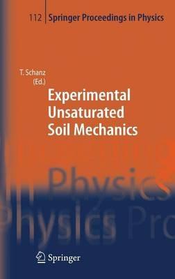 Experimental Unsaturated Soil Mechanics - cover