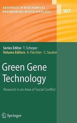 Green Gene Technology: Research in an Area of Social Conflict - cover