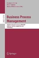 Business Process Management: 5th International Conference, BPM 2007, Brisbane, Australia, September 24-28, 2007, Proceedings - cover