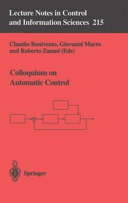 Colloquium on Automatic Control - cover
