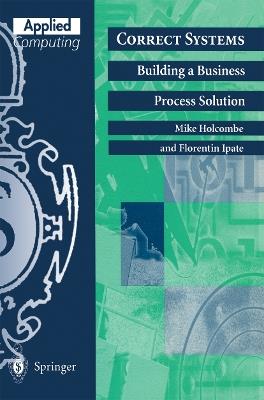 Correct Systems: Building a Business Process Solution - Mike Holcombe,Florentin Ipate - cover
