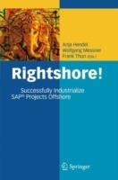 Rightshore!: Successfully Industrialize SAP® Projects Offshore - cover