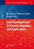 New Developments in Formal Languages and Applications - cover