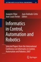 Informatics in Control, Automation and Robotics: Selected Papers from the International Conference on Informatics in Control, Automation and Robotics 2007 - cover