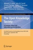 The Open Knowledge Society: A Computer Science and Information Systems Manifesto - cover