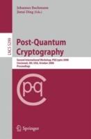 Post-Quantum Cryptography: Second International Workshop, PQCrypto 2008 Cincinnati, OH, USA October 17-19, 2008 Proceedings - cover