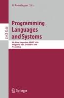 Programming Languages and Systems: 6th Asian Symposium, APLAS 2008, Bangalore, India, December 9-11, 2008, Proceedings - cover