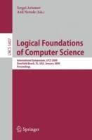 Logical Foundations of Computer Science: International Symposium, LFCS 2009, Deerfield Beach, FL, USA, January 3-6, 2009, Proceedings - cover