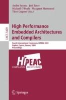 High Performance Embedded Architectures and Compilers: Fourth International Conference, HiPEAC 2009 - cover