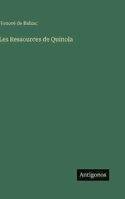 Les Ressources de Quinola - Honoré de Balzac - cover