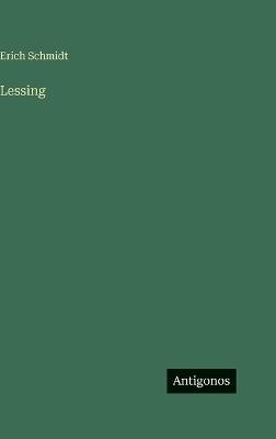 Lessing - Erich Schmidt - cover