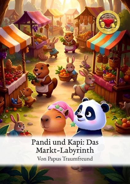 Pandi und Kapi: Das Markt-Labyrinth - Papus Traumfreund - ebook