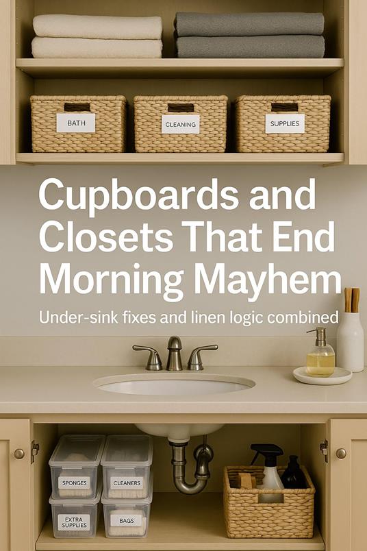Cupboards and Closets That End Morning Mayhem