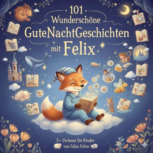 Felix & 101 Wunderschöne Kinder Gutenachtgeschichten mit Felix als Hauptfigur. - Fabio Felice - ebook