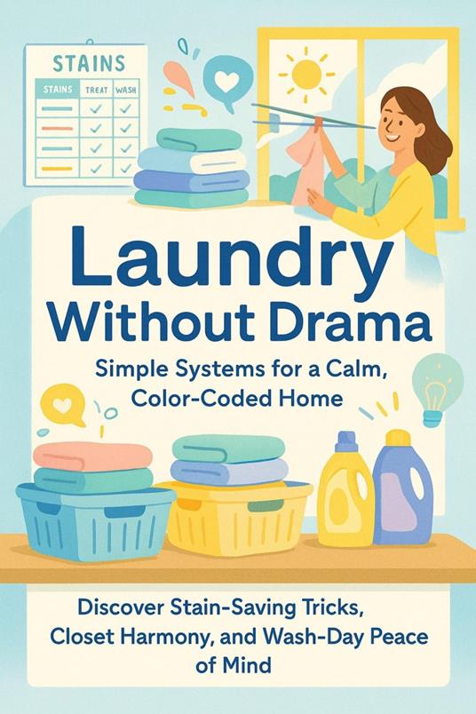 Laundry Without Drama: Simple Systems for a Calm, Color-Coded Home