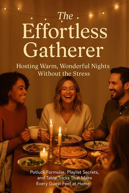 The Effortless Gatherer: Hosting Warm, Wonderful Nights Without the Stress