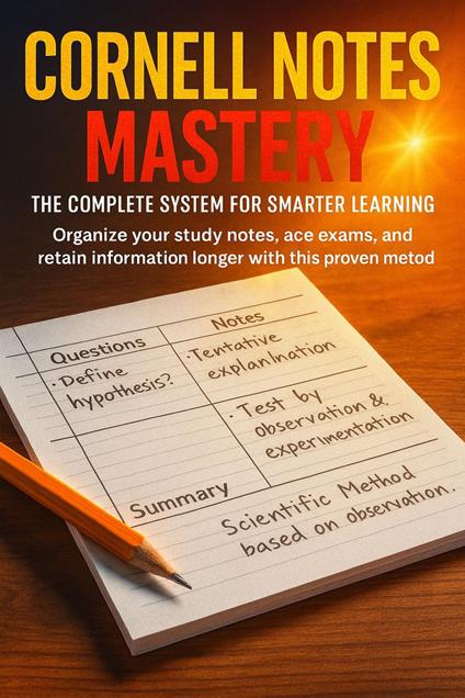 Cornell Notes Mastery: The Complete System for Smarter Learning