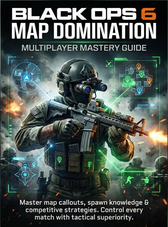 Black Ops 6 Map Domination: Multiplayer Mastery Guide - Naomi Clarke - ebook