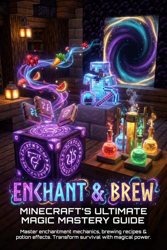 Enchant & Brew: Minecraft's Ultimate Magic Mastery Guide - Jonathan Hayes - ebook