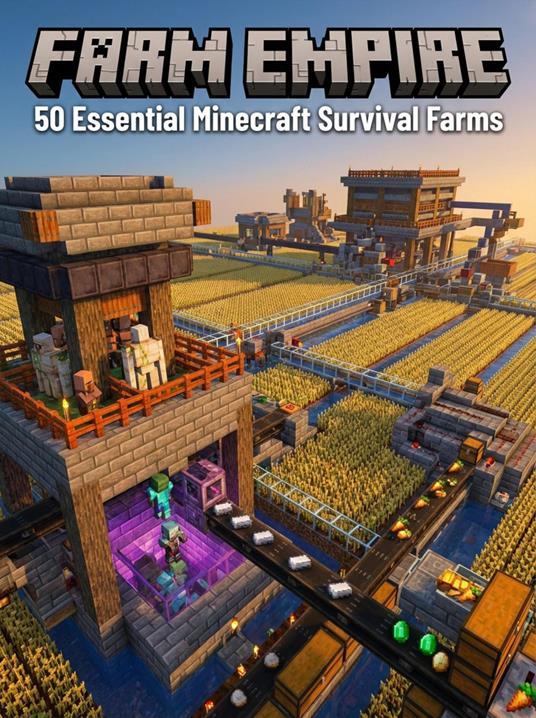 Farm Empire: 50 Essential Minecraft Survival Farms - Simmons Patrick - ebook