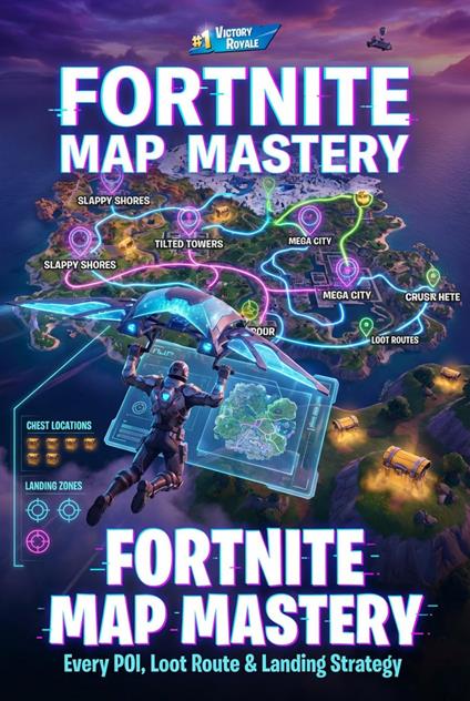 Fortnite Map Mastery: Every POI, Loot Route & Landing Strategy - Wesley Prescott - ebook