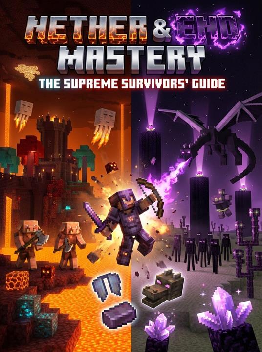 Nether & End Mastery: Survive Hostile Dimensions & Defeat Legendary Bosses - Brianna Lewis - ebook