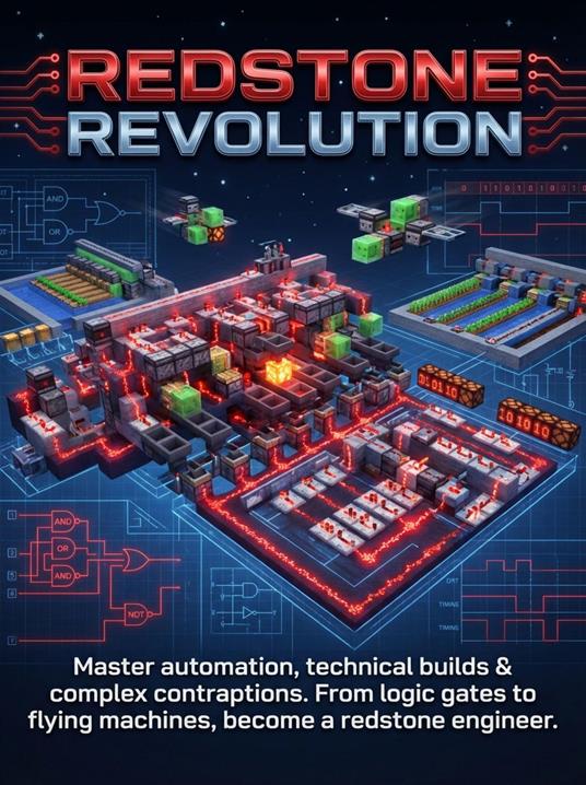 Redstone Revolution: Engineer Minecraft's Most Advanced Contraptions - Naomi Clarke - ebook