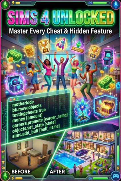 Sims 4 Unlocked: Master Every Cheat & Hidden Feature - Felix Clarke - ebook
