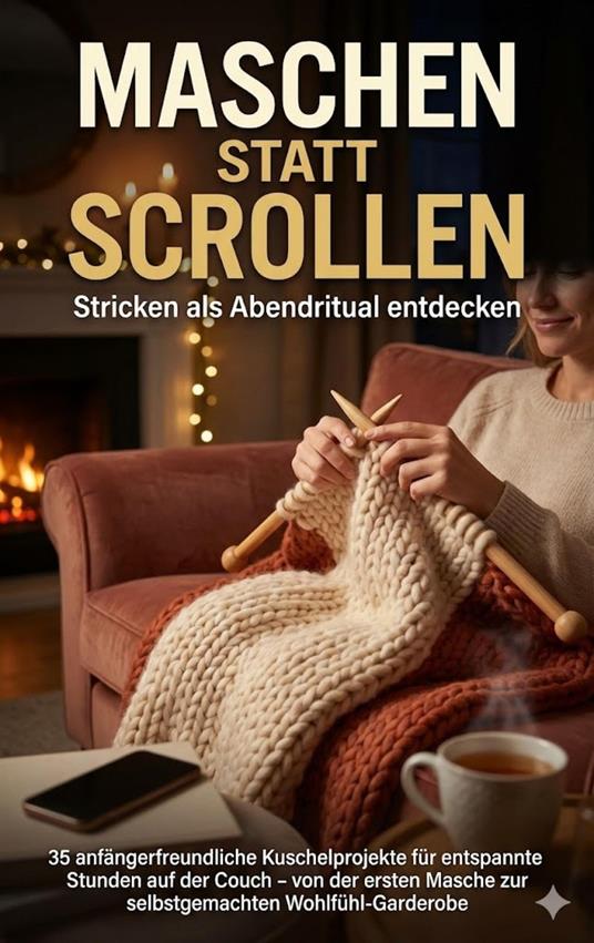 Maschen statt Scrollen: Stricken als Abendritual entdecken