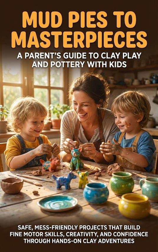 Mud Pies to Masterpieces: A Parent's Guide to Clay Play and Pottery with Kids