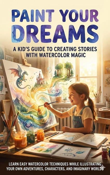 Paint Your Dreams: A Kid's Guide to Creating Stories with Watercolor Magic