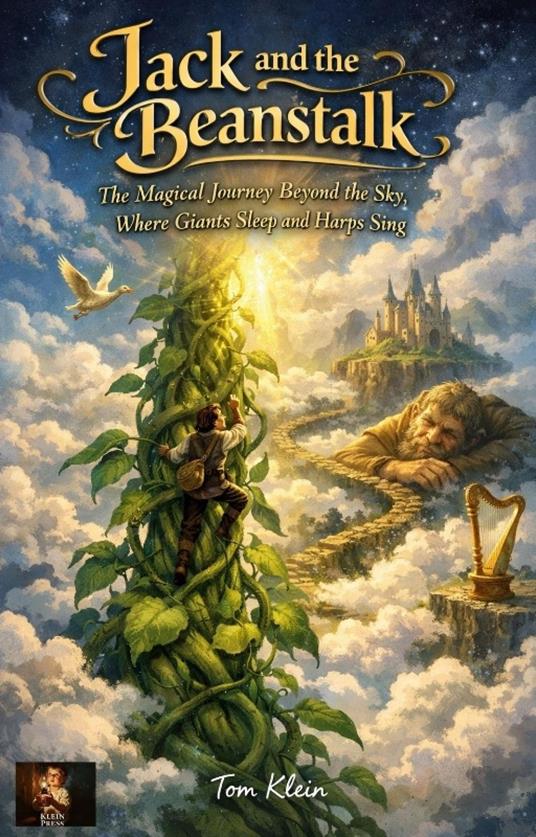 Jack and the Beanstalk The Magical Journey Beyond the Sky, Where Giants Sleep and Harps Sing - Tom Klein - ebook