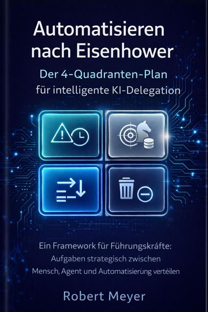 Automatisieren nach Eisenhower: Der 4-Quadranten- Plan fu¨r intelligente KI Delegation